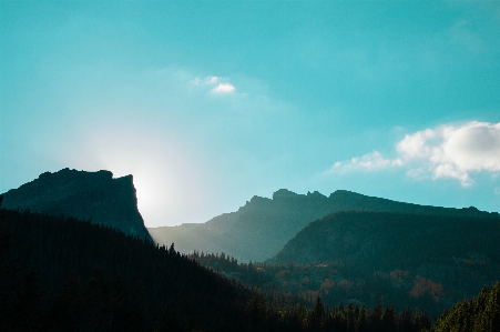 Landscape nature horizon mountain Photo