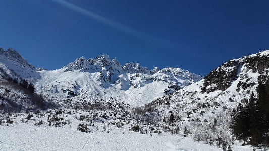 Landscape nature mountain snow Photo