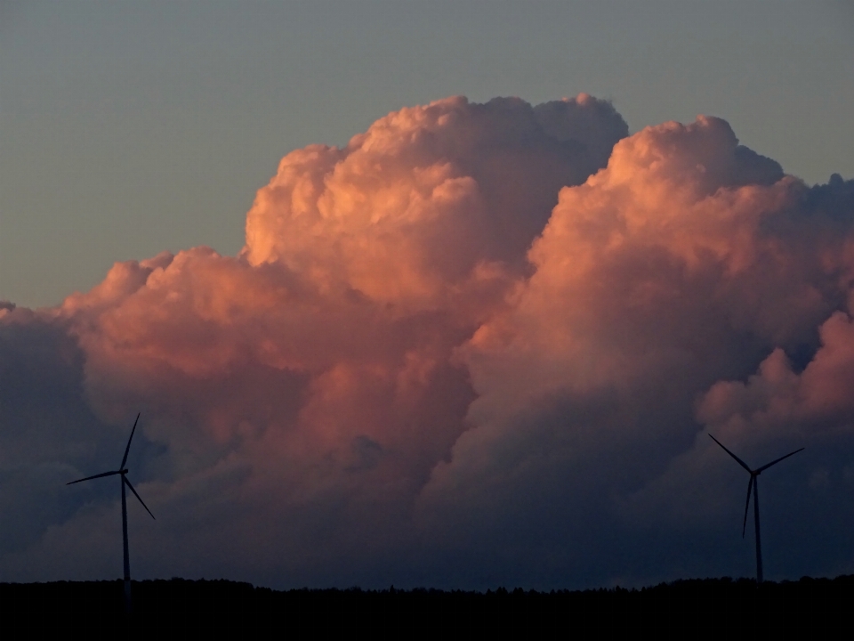 Paysage nature lumière nuage