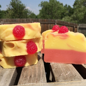 Raspberry fruit bar aroma Photo