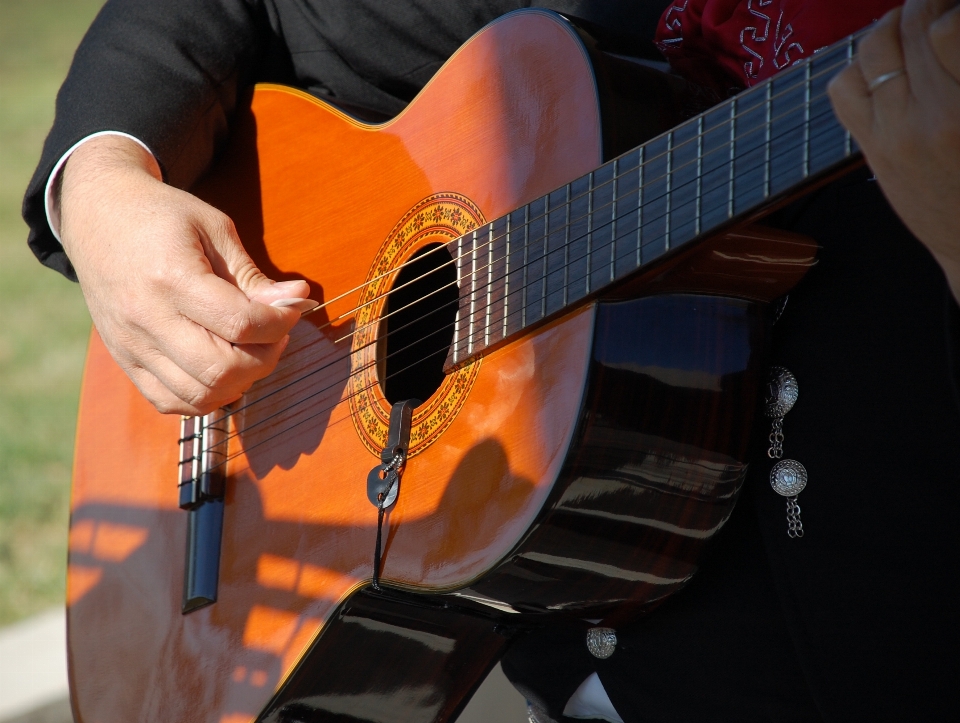 Musik gitarre akustische instrument