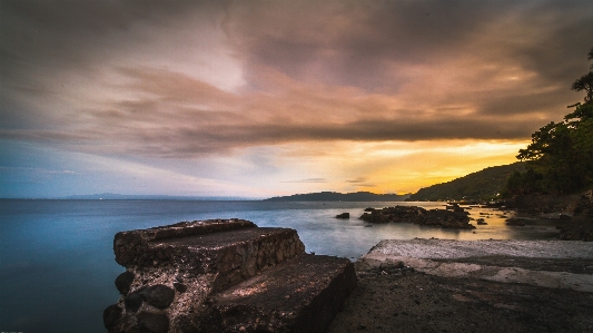 Beach landscape sea coast Photo