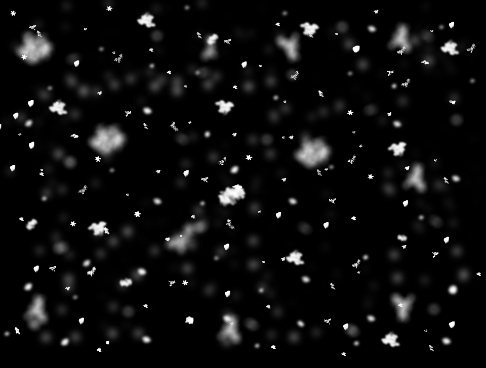 Snow winter black and white