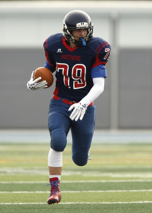 Sport field game running