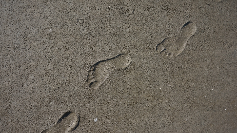 Sand rock footprint material