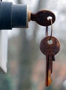 Wood old key metal Photo