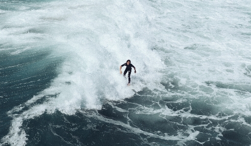 Sea ocean wave surfer Photo