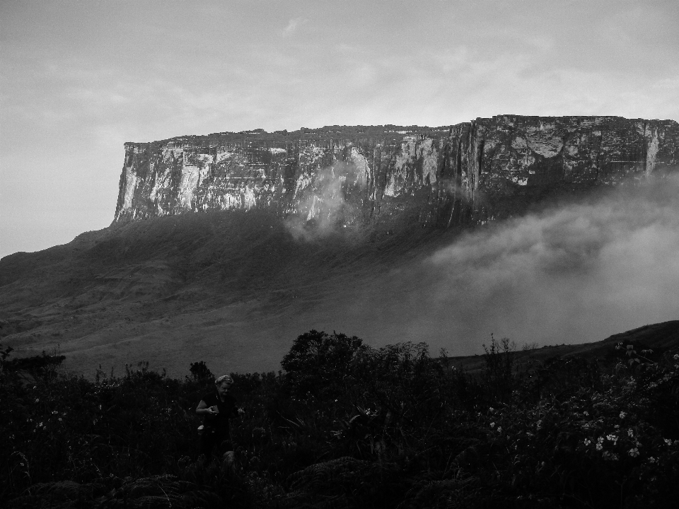 Lanskap alam rock cakrawala