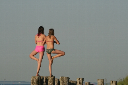 Foto Mare ragazza donna sport