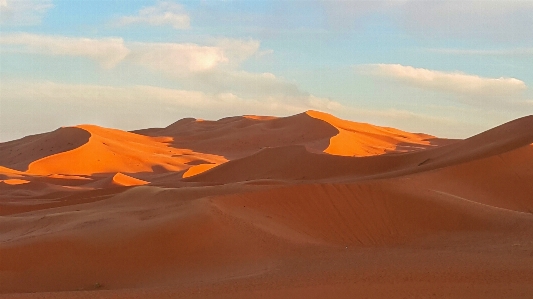 Landscape sand sunset desert Photo