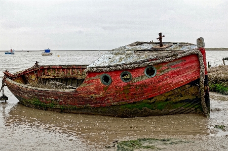 Foto Laut pesisir air kapal