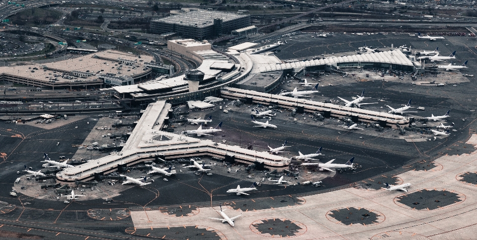 Struttura aeroporto aereo stadio