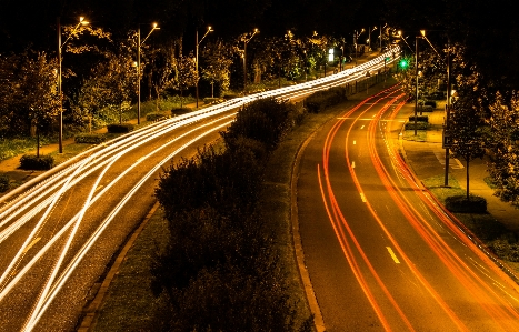 Light road street night Photo