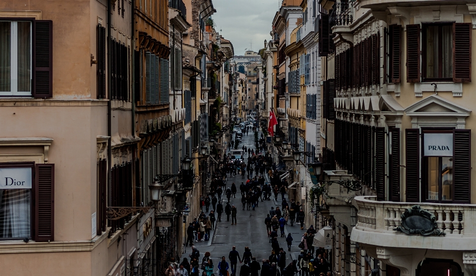 Peatonal arquitectura camino calle