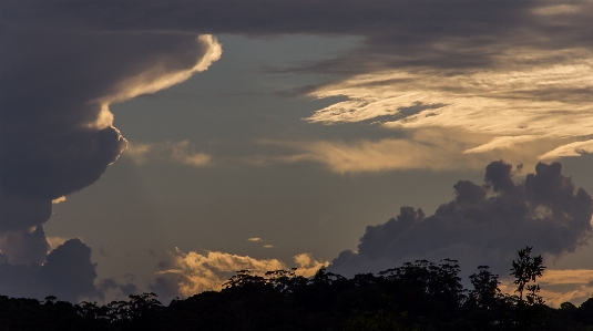 Horizon light cloud sky Photo