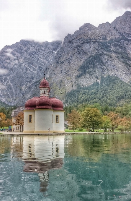 Paisagem natureza montanha lago