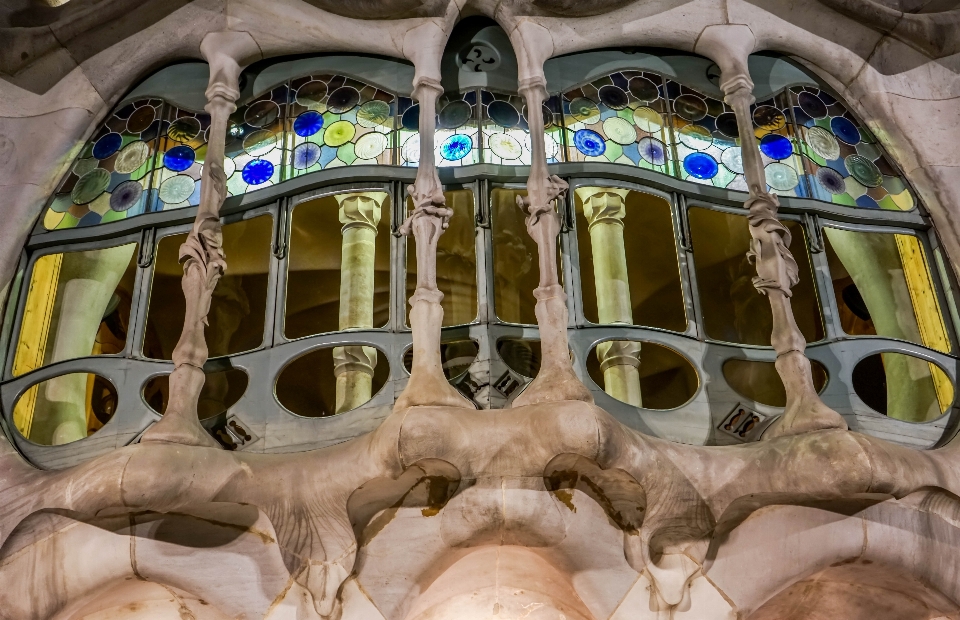 Die architektur fenster glas gebäude