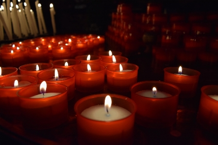 Licht rot italien kirche Foto