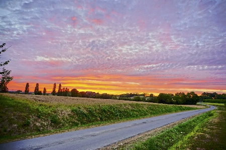 Landscape nature horizon cloud Photo