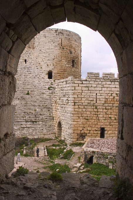 Rock bâtiment mur cambre