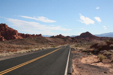 Landscape horizon mountain road Photo