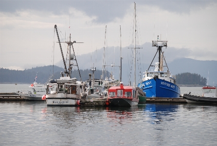 Sea coast dock boat Photo