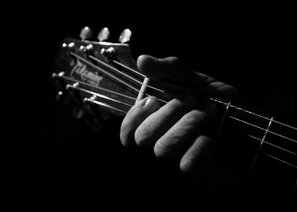 Musik schwarz und weiß
 weiss gitarre Foto