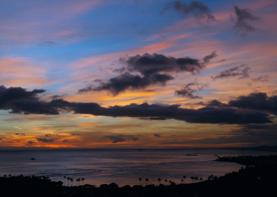 Landscape sea coast water