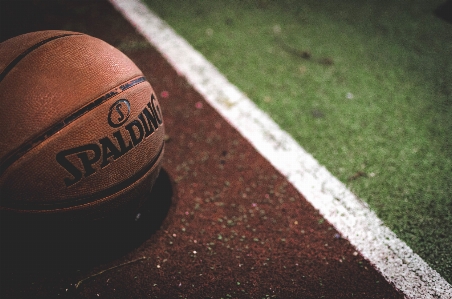 Green red basketball black Photo