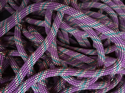 Rope light purple number Photo