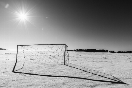 Photo Mer horizon neige froid