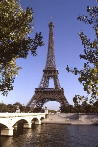 Foto Agua arquitectura puente torre eiffel