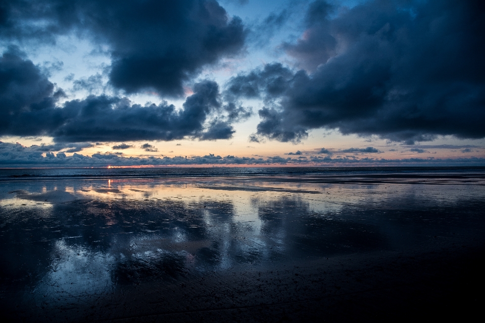 Plaża morze wybrzeże ocean