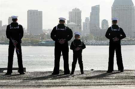 Person people skyline boy Photo