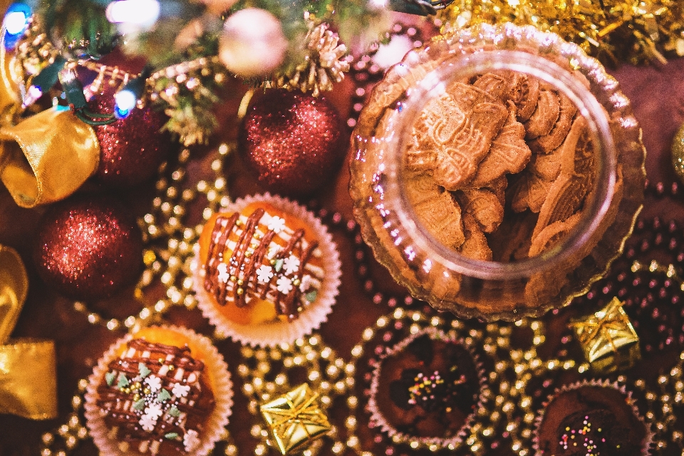 Doux nourriture produire noël