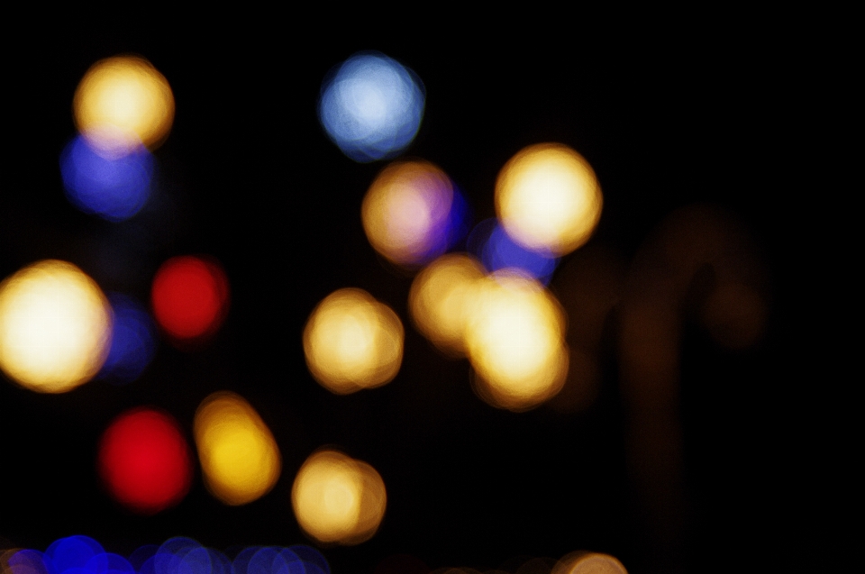 Lumière bokeh
 nuit voyage