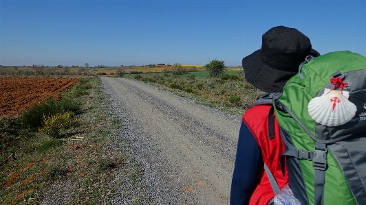 Walking mountain adventure backpack Photo