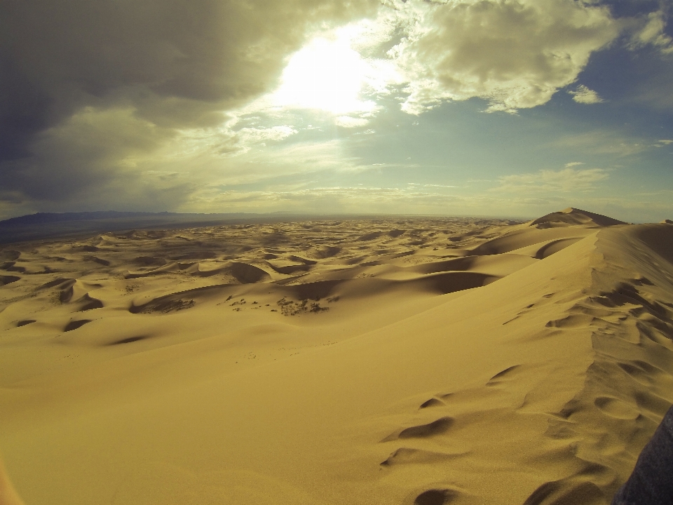 Paisagem natureza areia horizonte