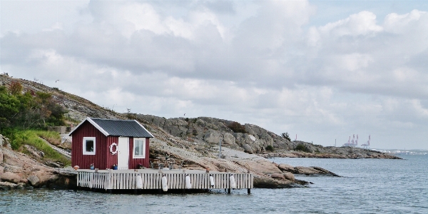 Sea coast ocean boat Photo