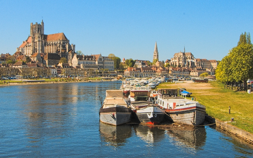 Mer bateau lac ville