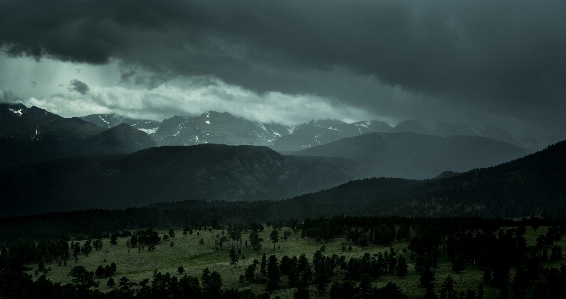 Nature mountain snow cloud Photo