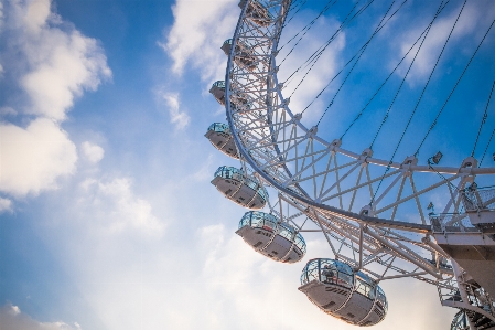 Structure sky wheel view Photo