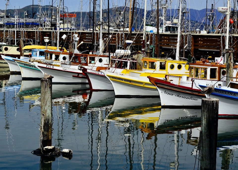 Mer eau dock bateau