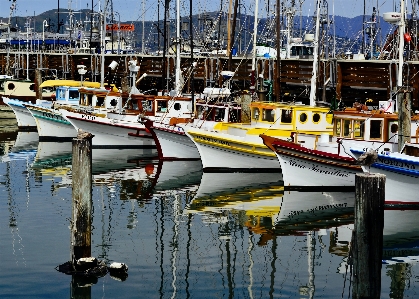 Sea water dock boat Photo