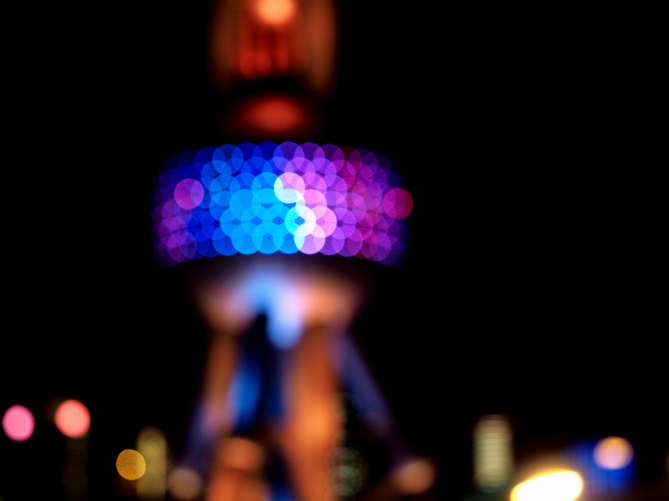 ışık bokeh
 gece renk