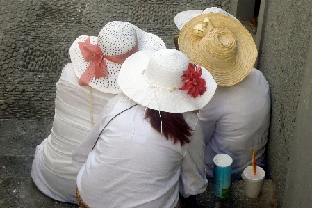 Foto Bianco fiore arte donne