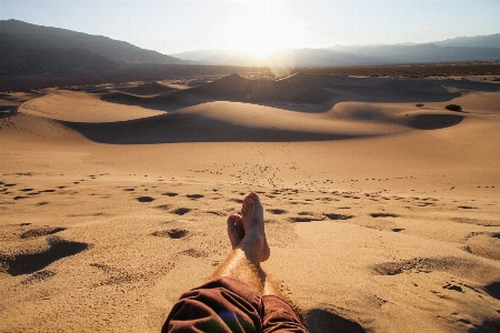 Landscape sea sand desert Photo