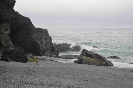 Beach sea coast rock Photo