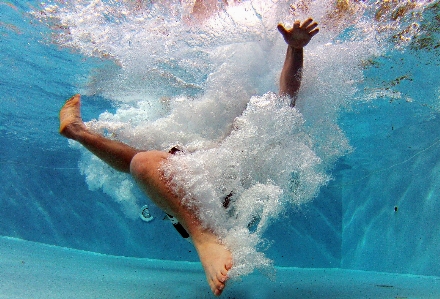 Water recreation diving pool Photo