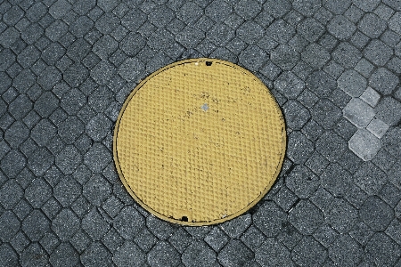 Street texture hole sidewalk Photo